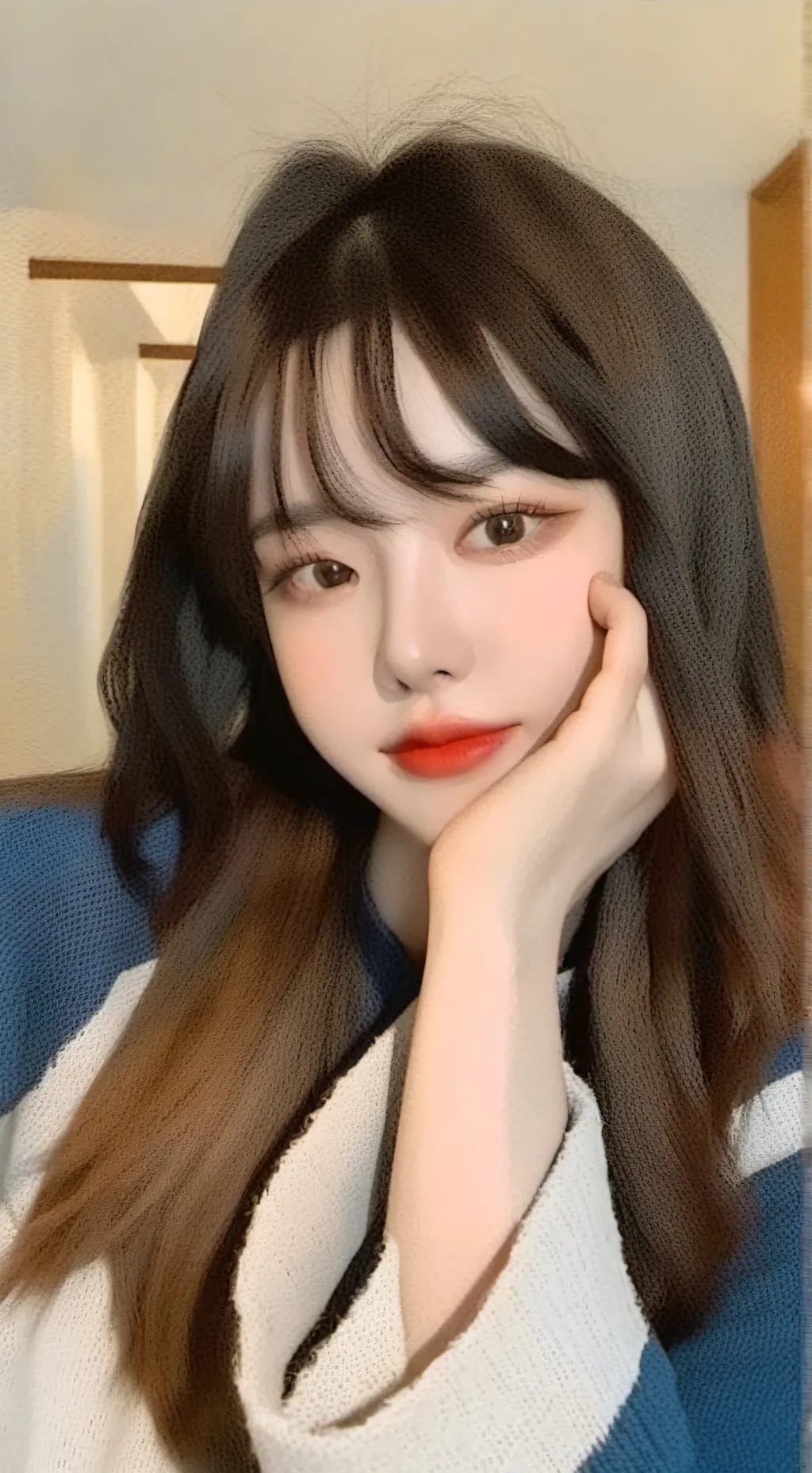 ai character: swish background