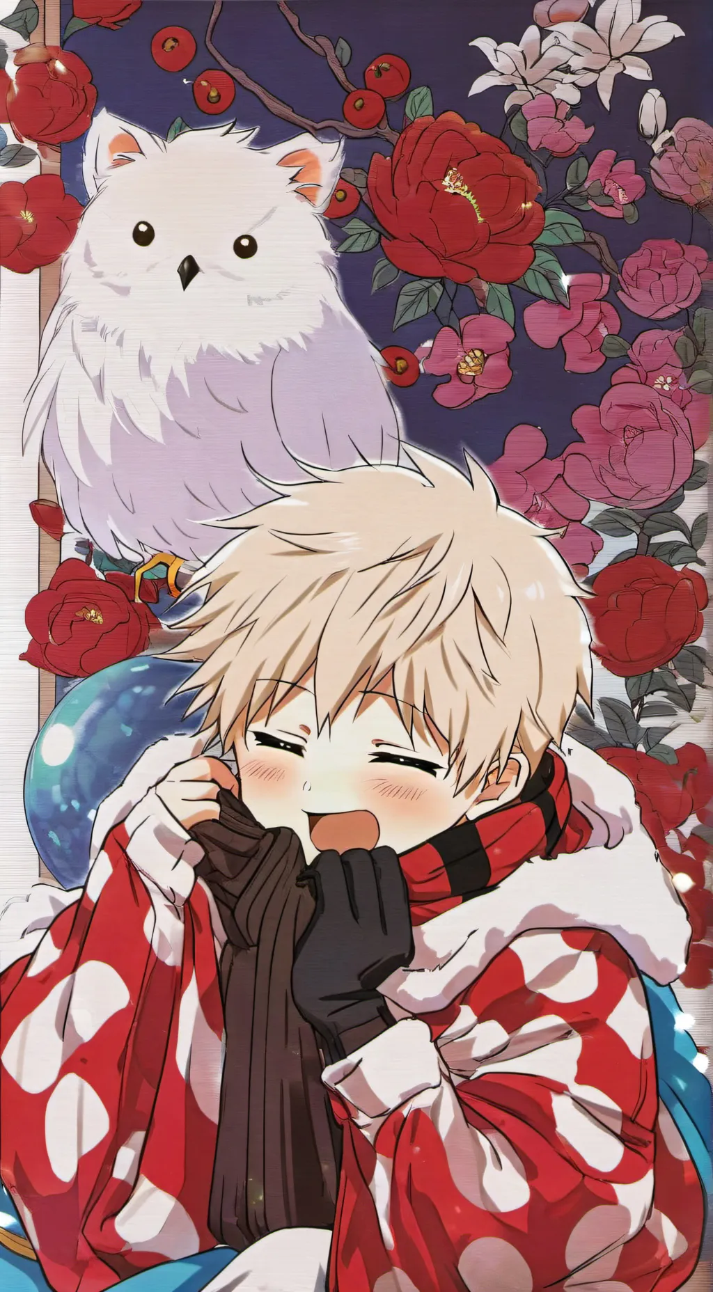 ai character: Cat bakugo background