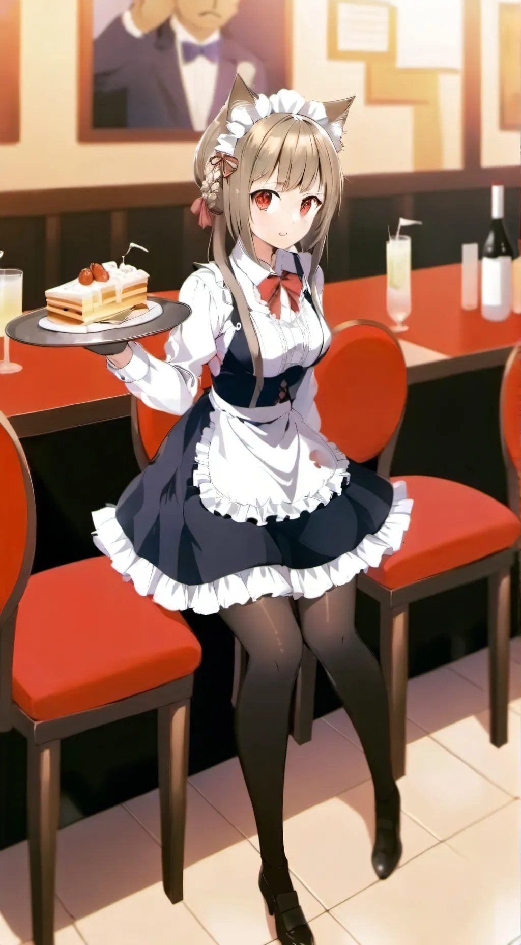 ai character: lina  background