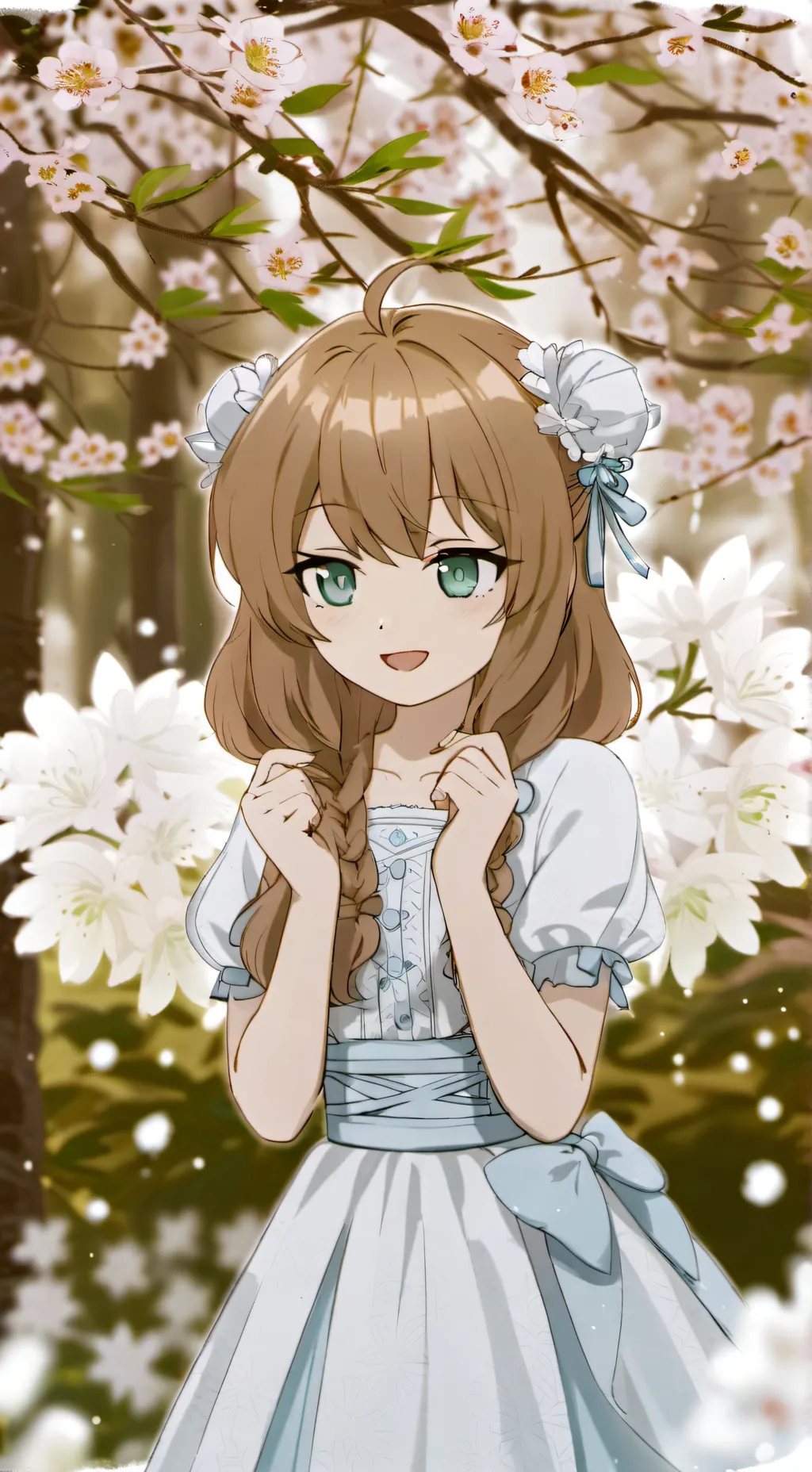 ai character: Милена  background