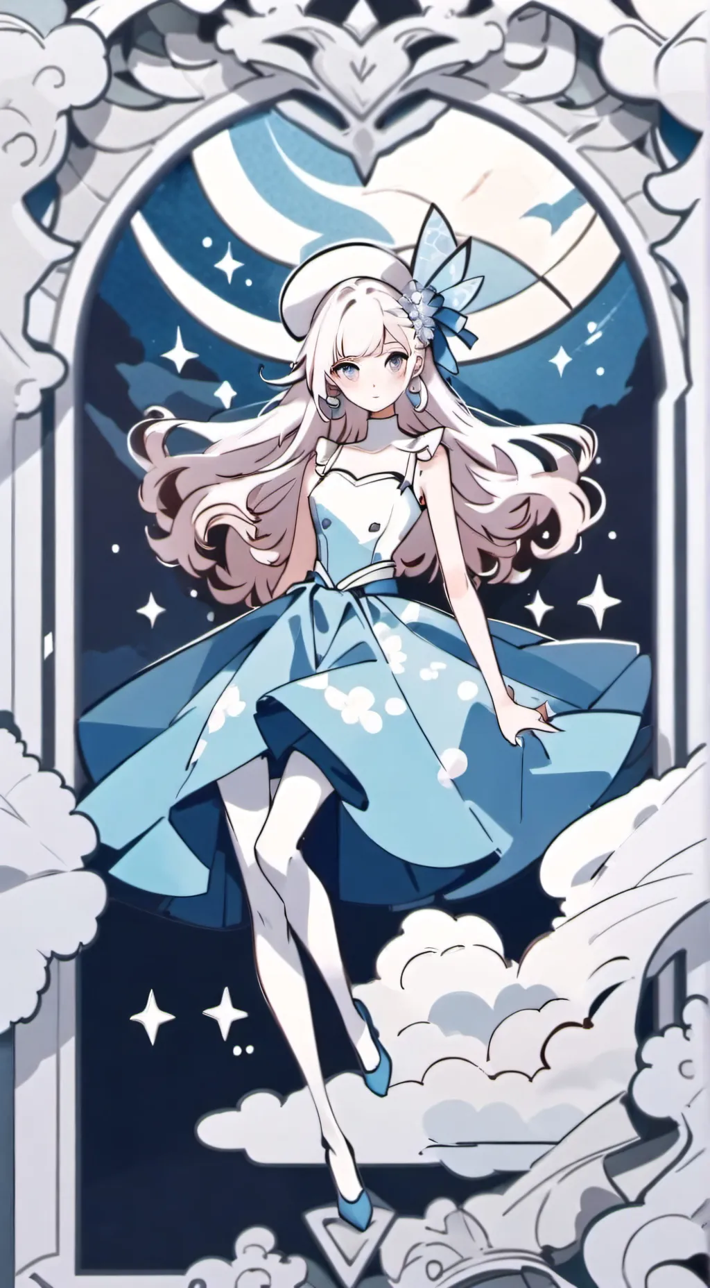 ai character: DW IS THE BEST background