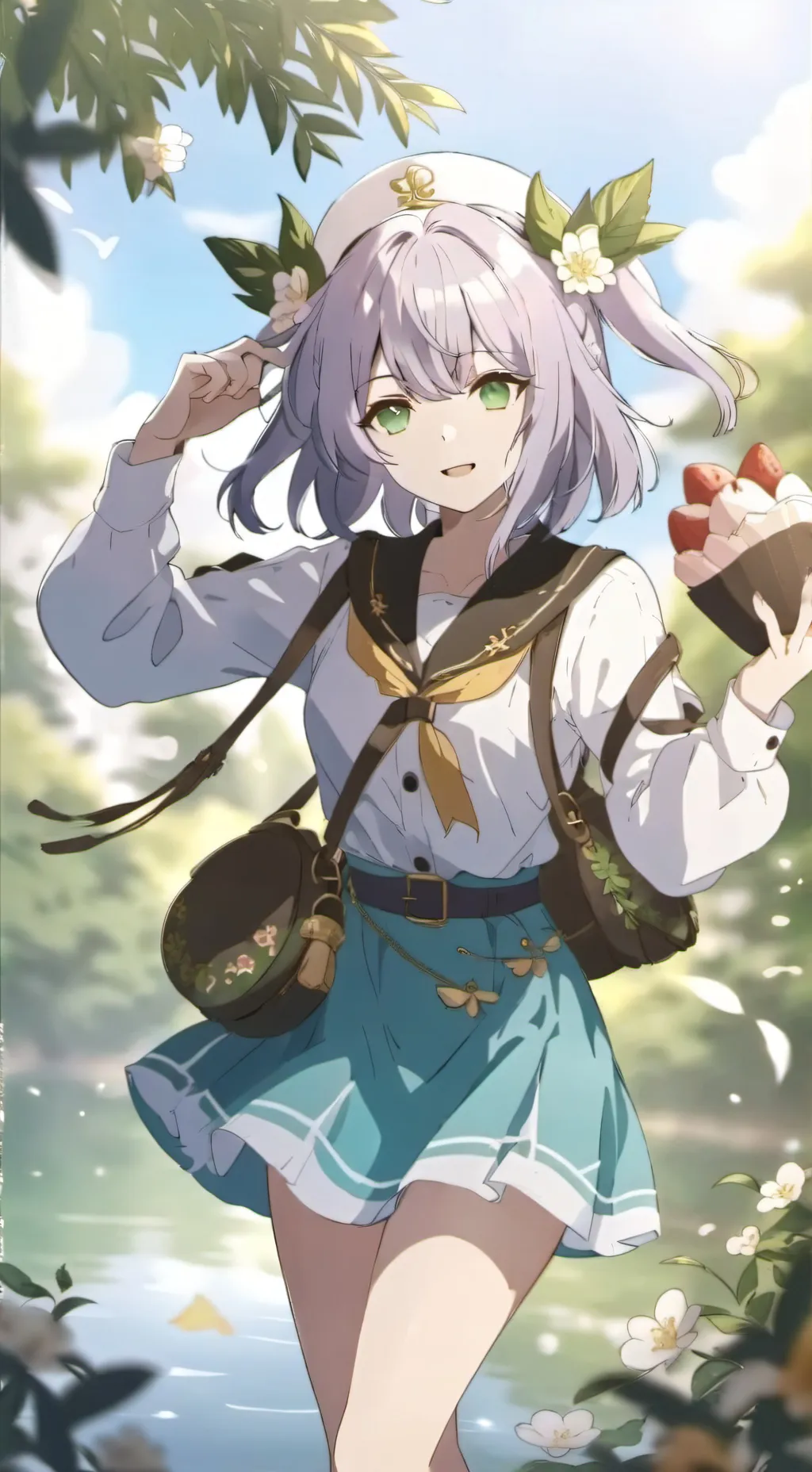 ai character: Eevee background