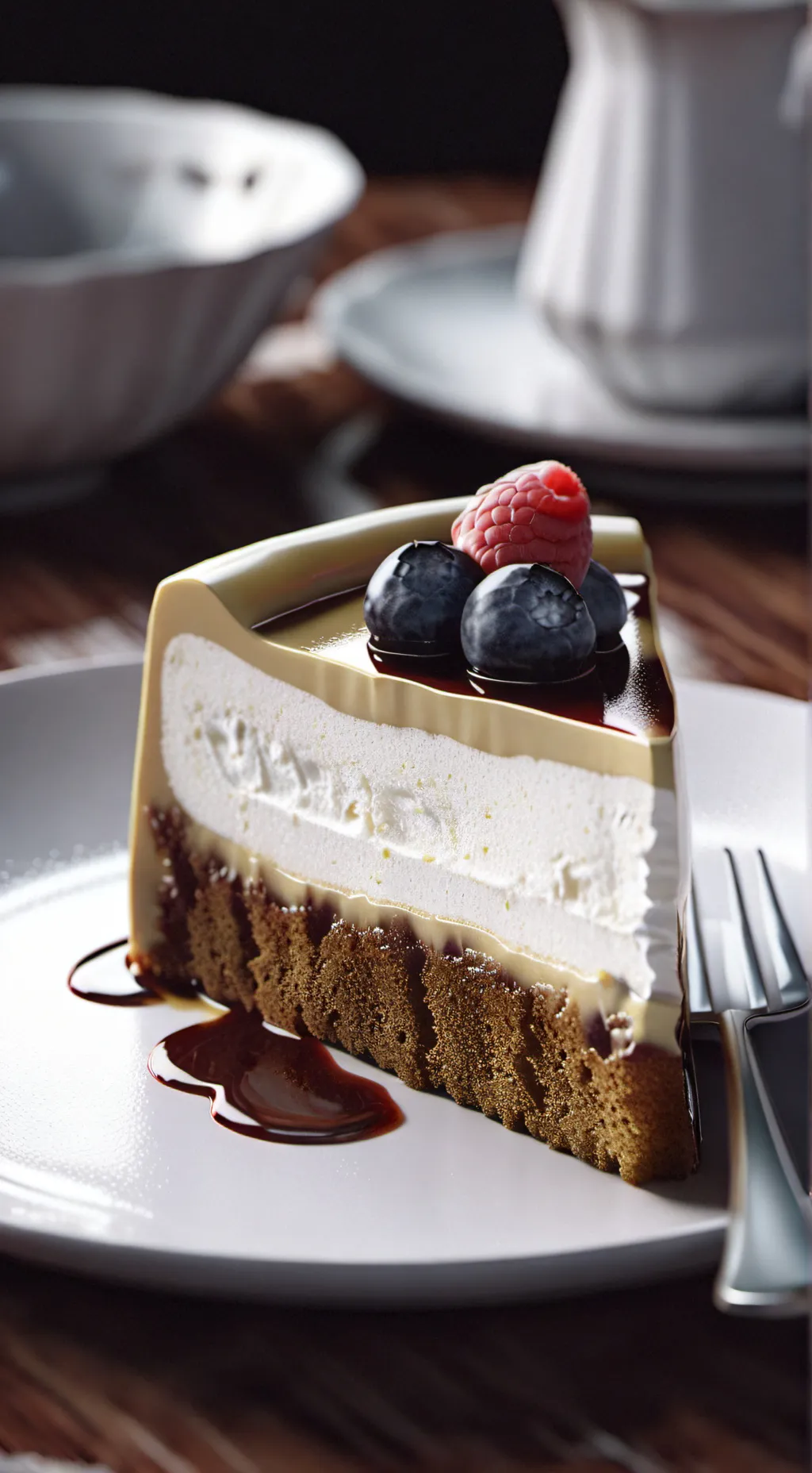 ai character: cheesecake background