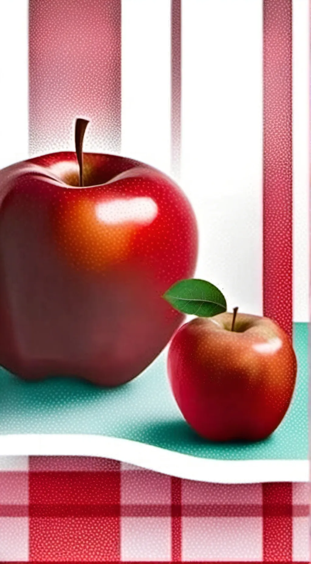 ai character: manzana background