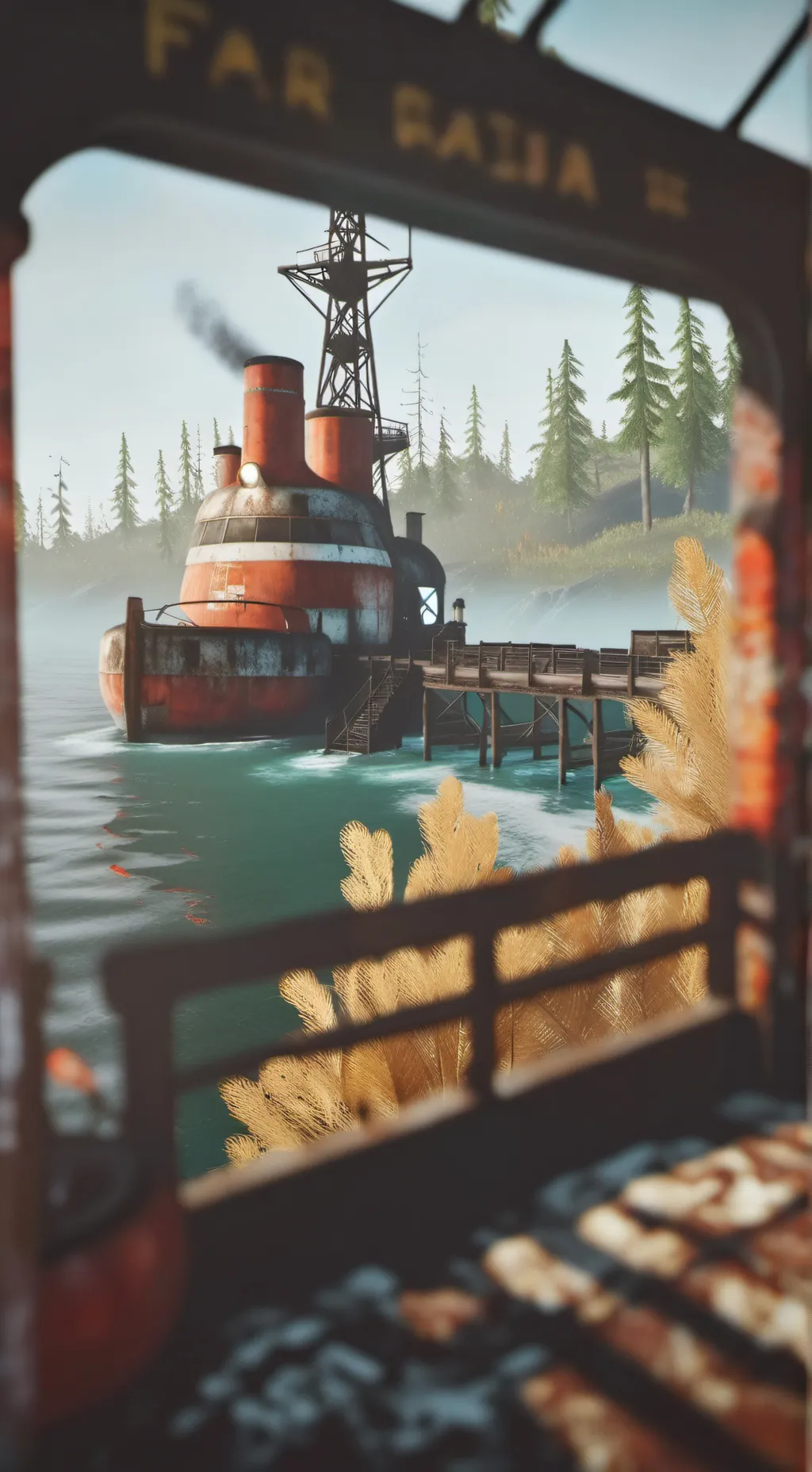 ai character: Far Harbor  background