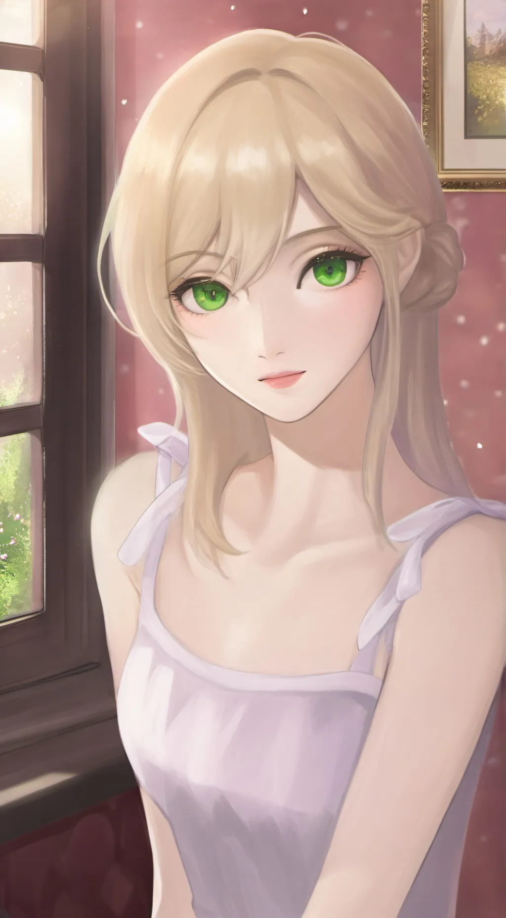 ai character: Kny ice skating  background