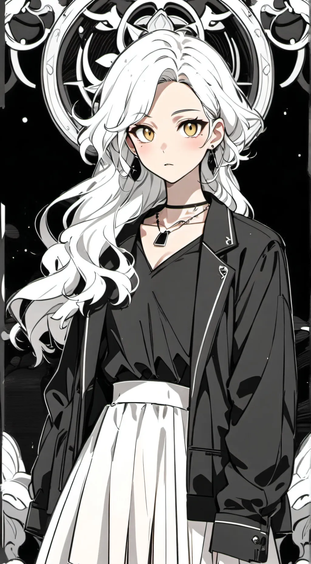 ai character: Liz  background