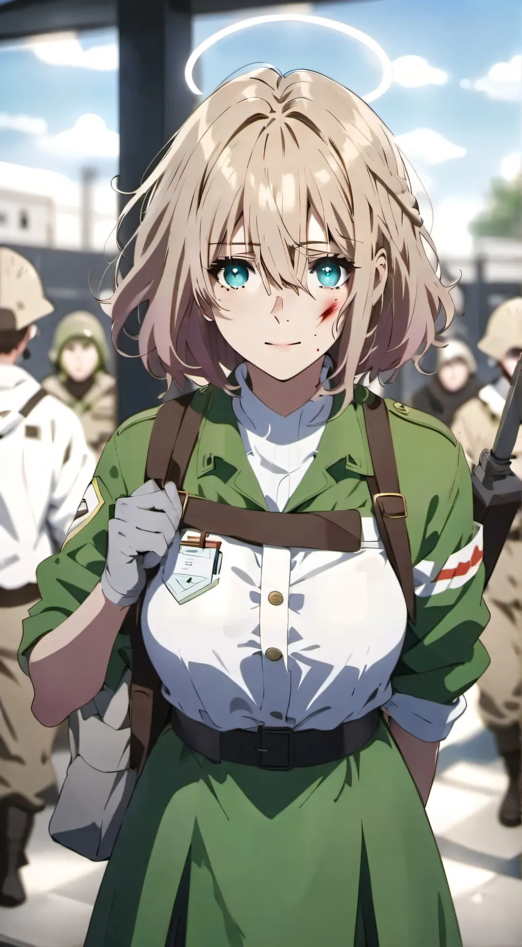 ai character: Sarah background