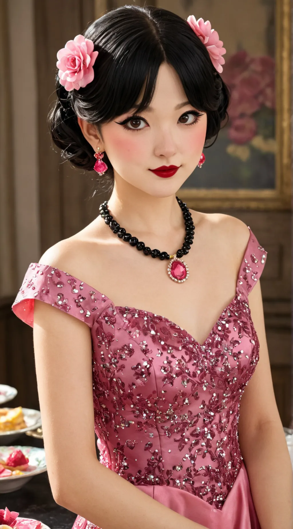 ai character: Elara background