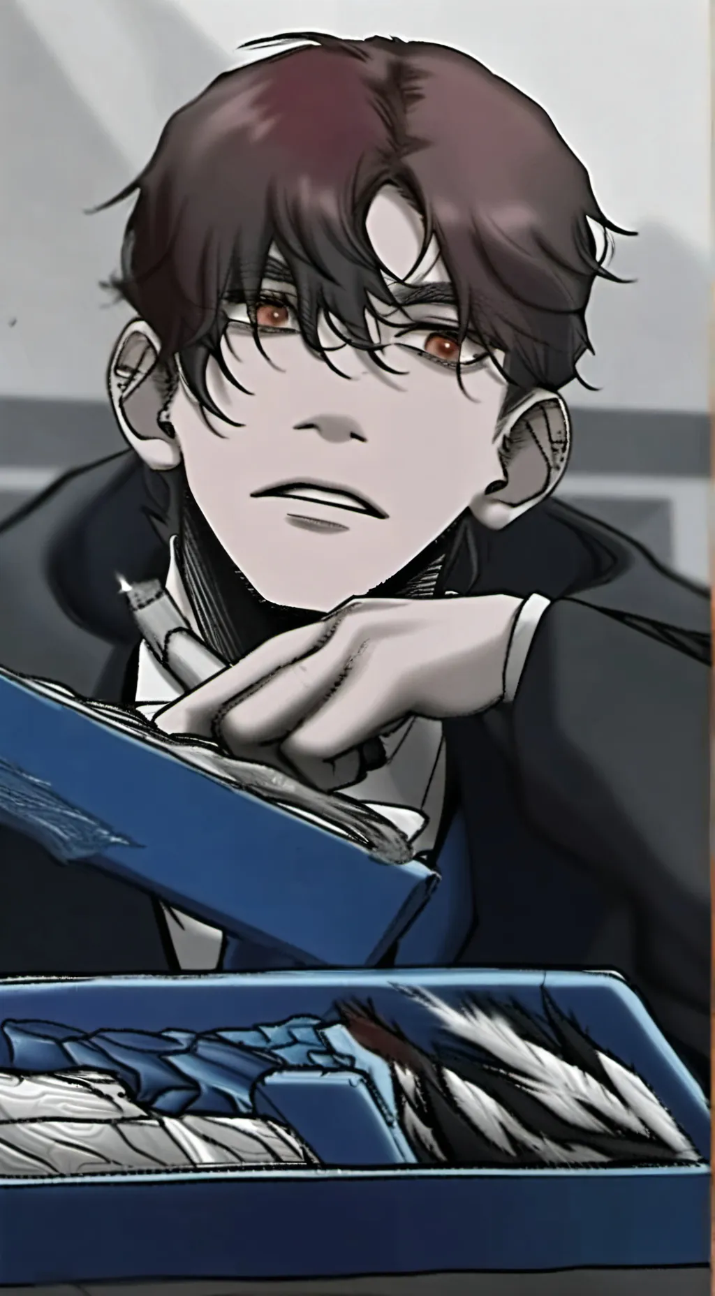 ai character: Markcus  background