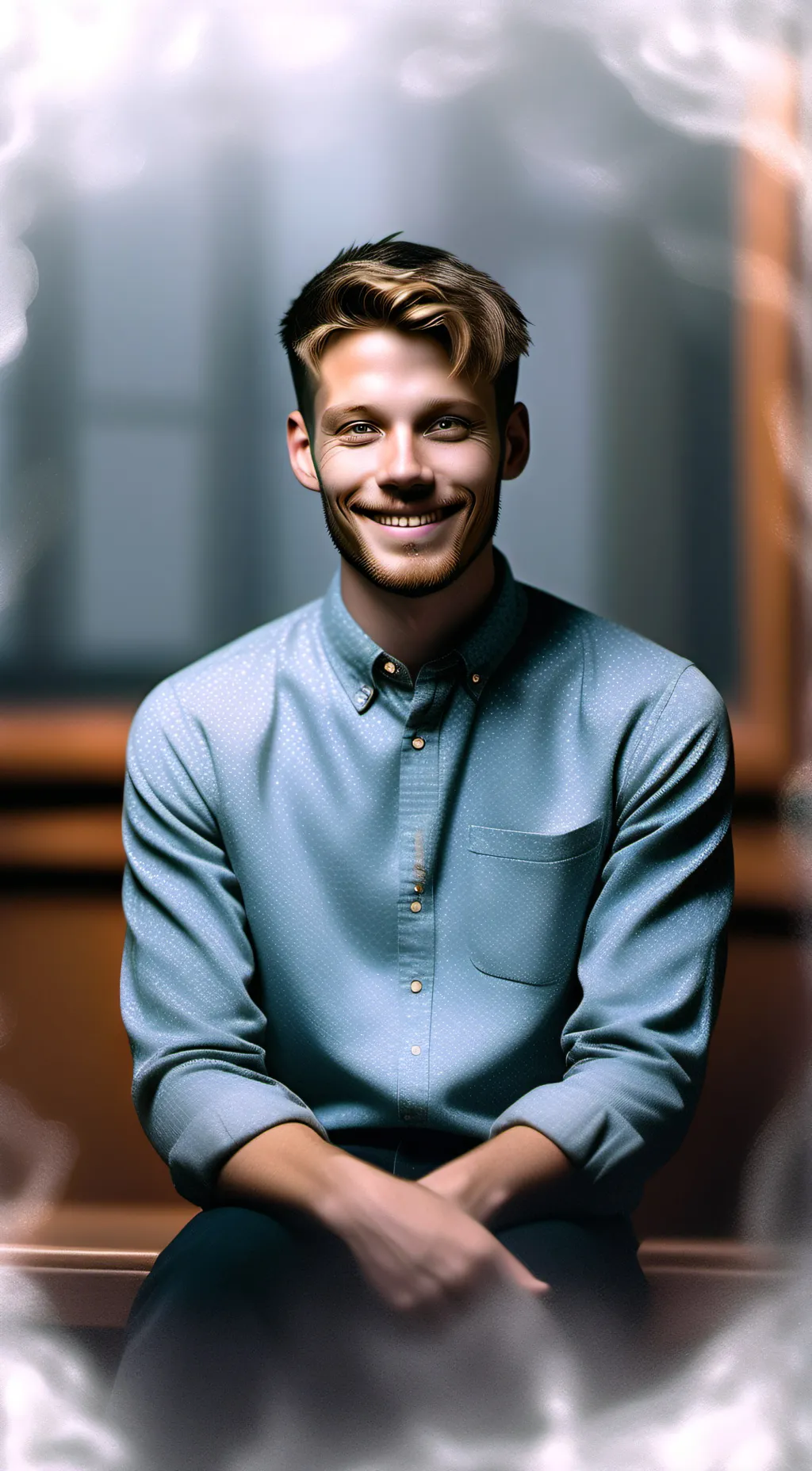 ai character: Evan background