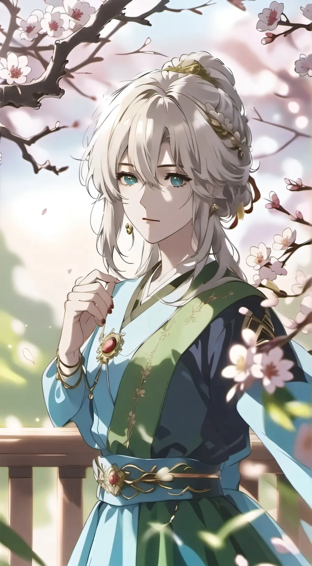 ai character: MY DANDYS WORLD OC background