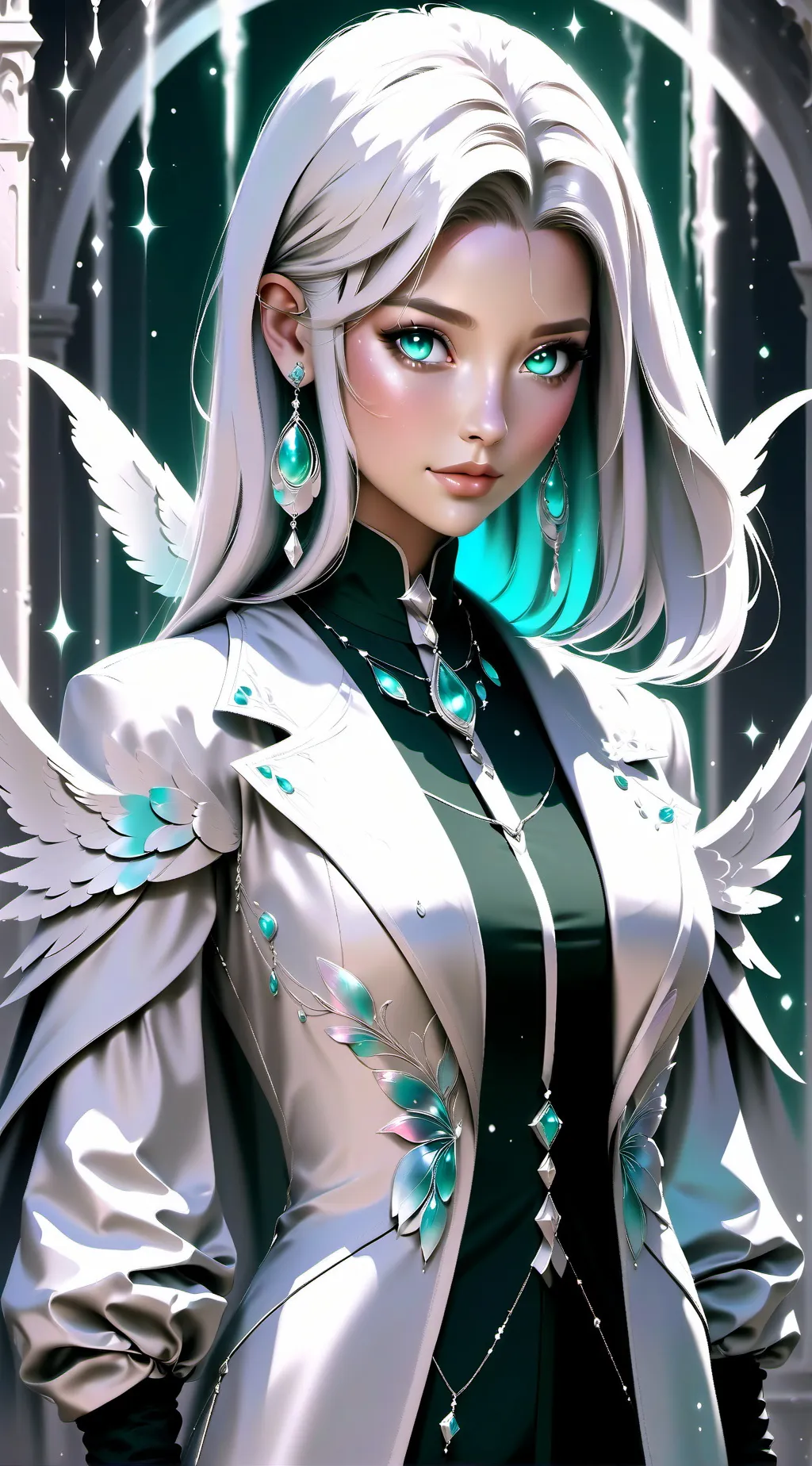 ai character: Focus￼ background