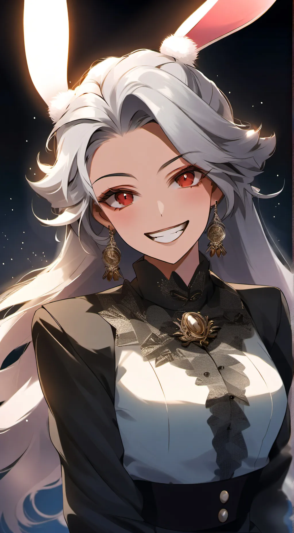 ai character: Amber  background