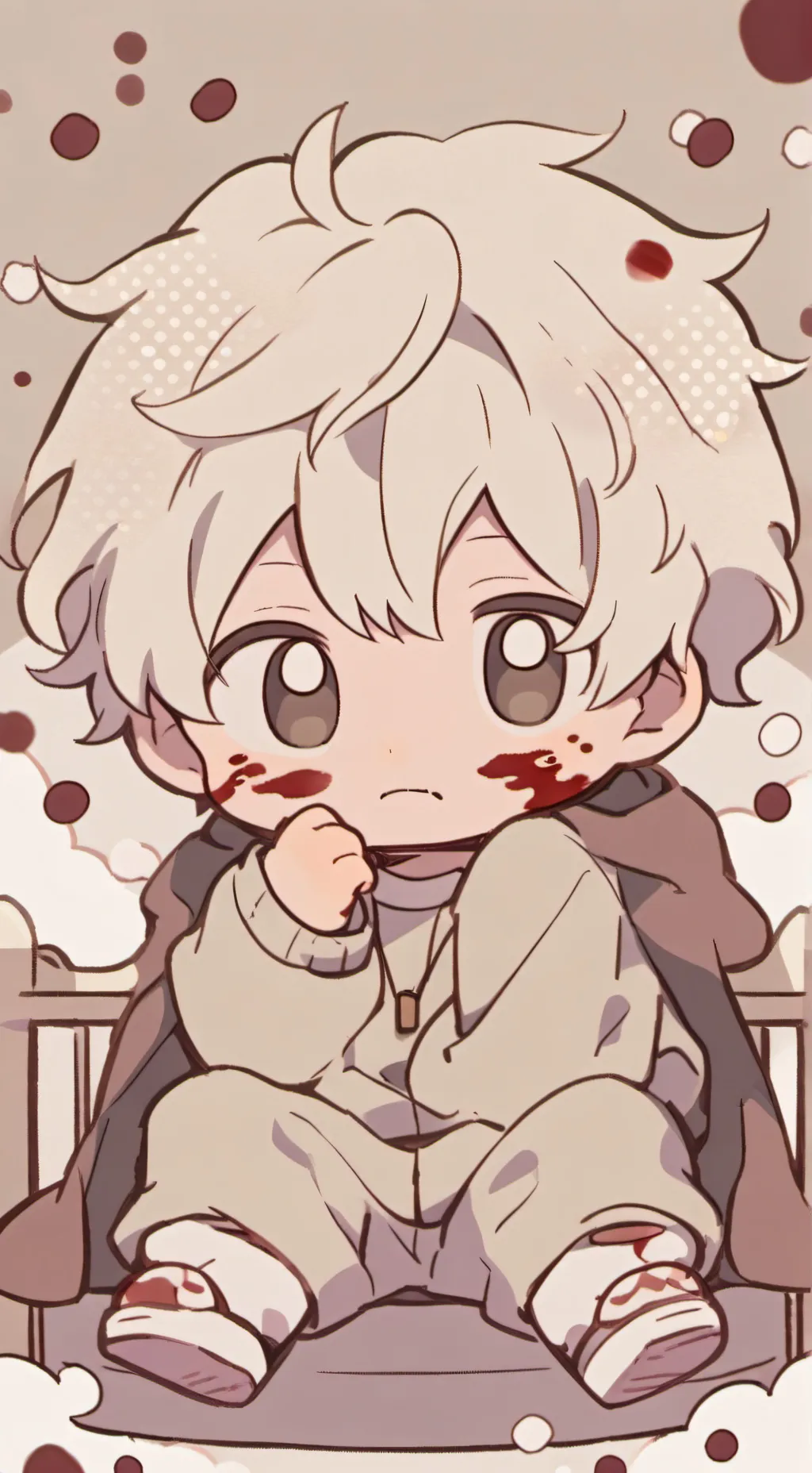 ai character: small baby background