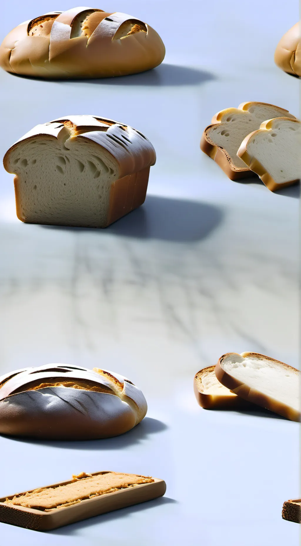 ai character: Bread  background