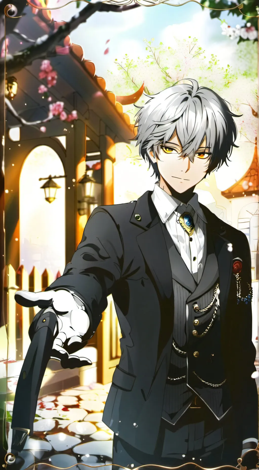 ai character: david background