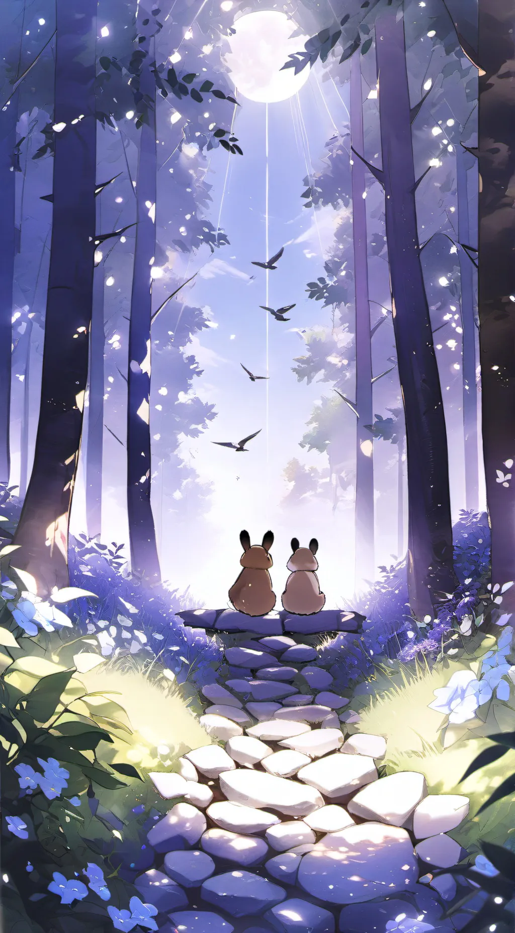 ai character: Lunarwind background