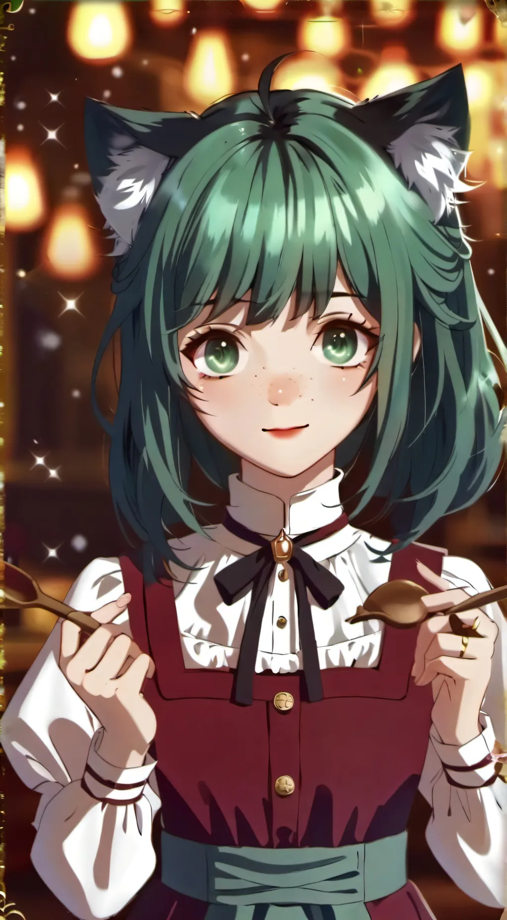 ai character: Maomao background