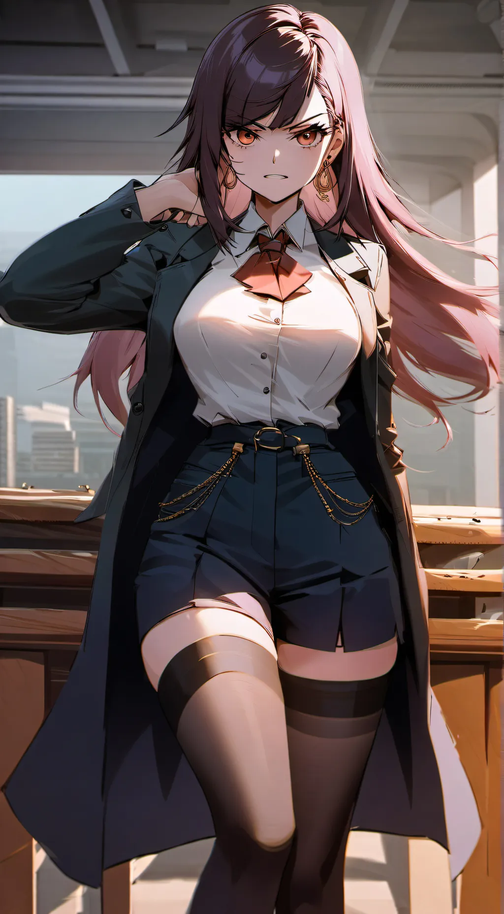 ai character: Cherry background