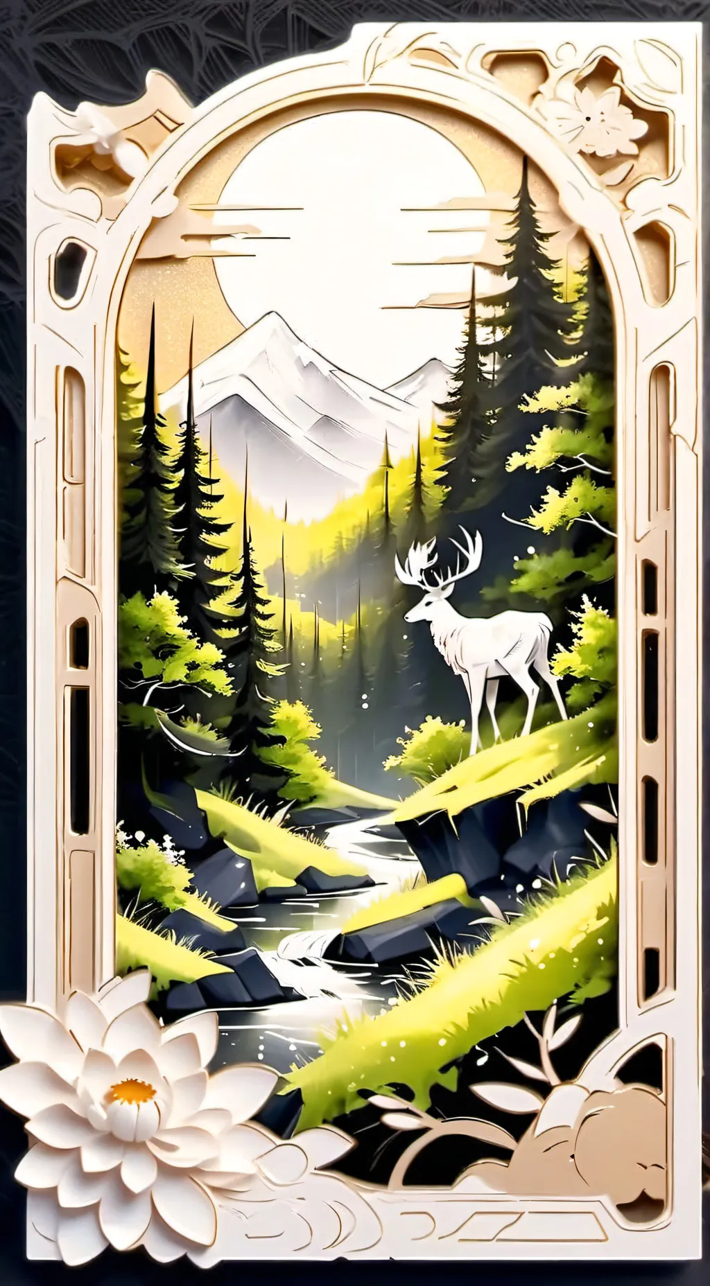 ai character: Demon slayer  background