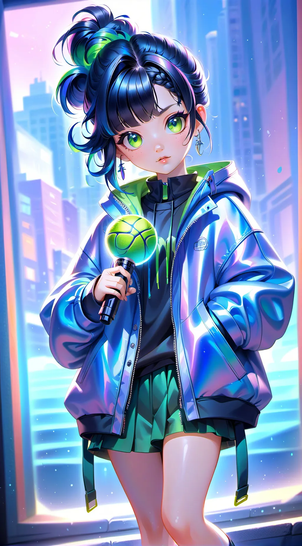 ai character: Hope background