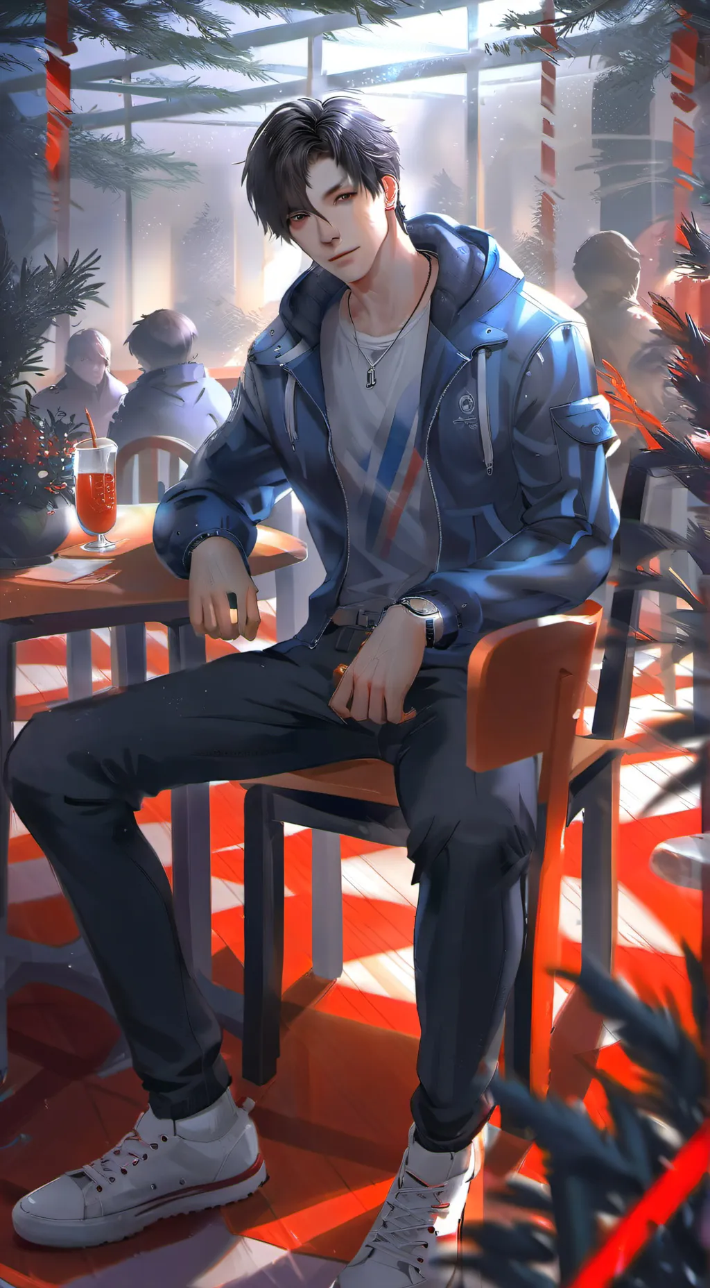 ai character: Javier background