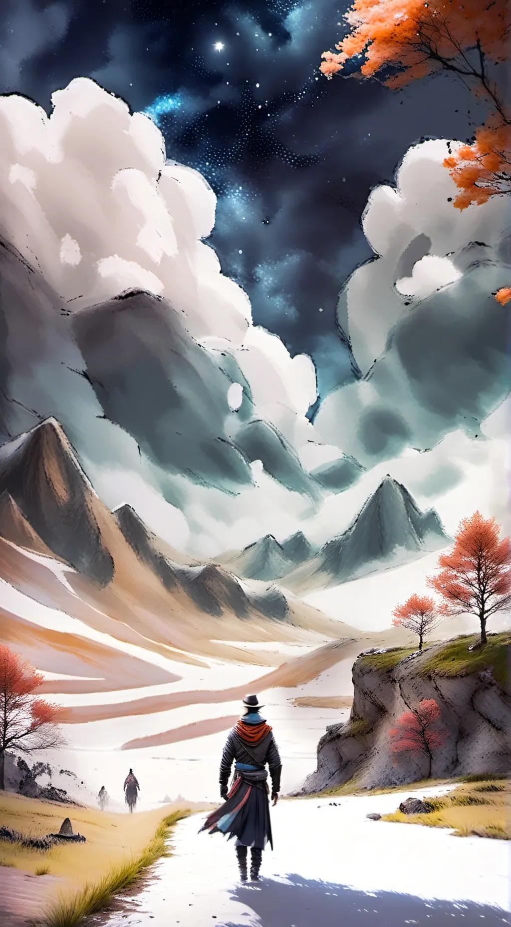 ai character: SKZ + BP+ TWICE background