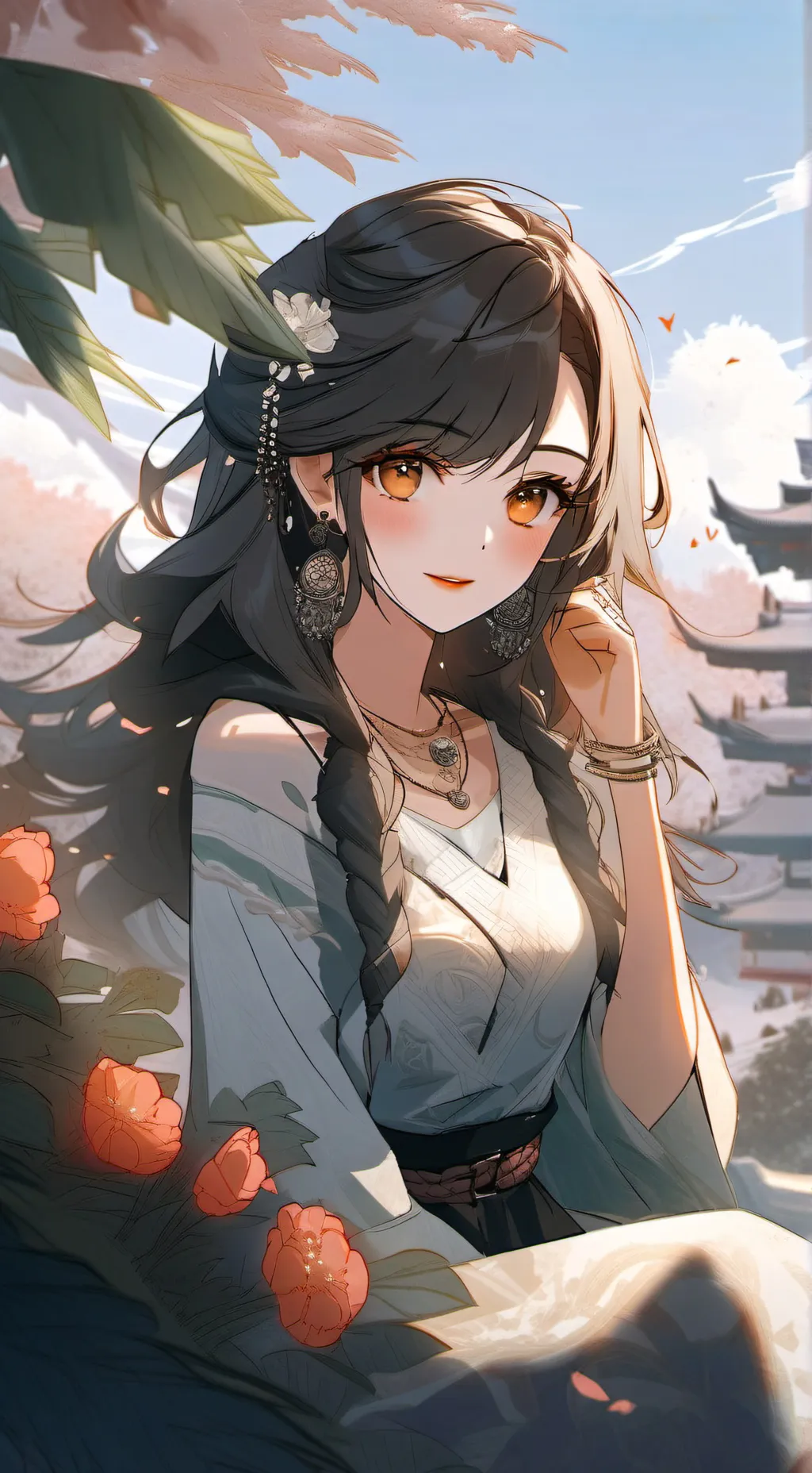 ai character: Emma😍 background