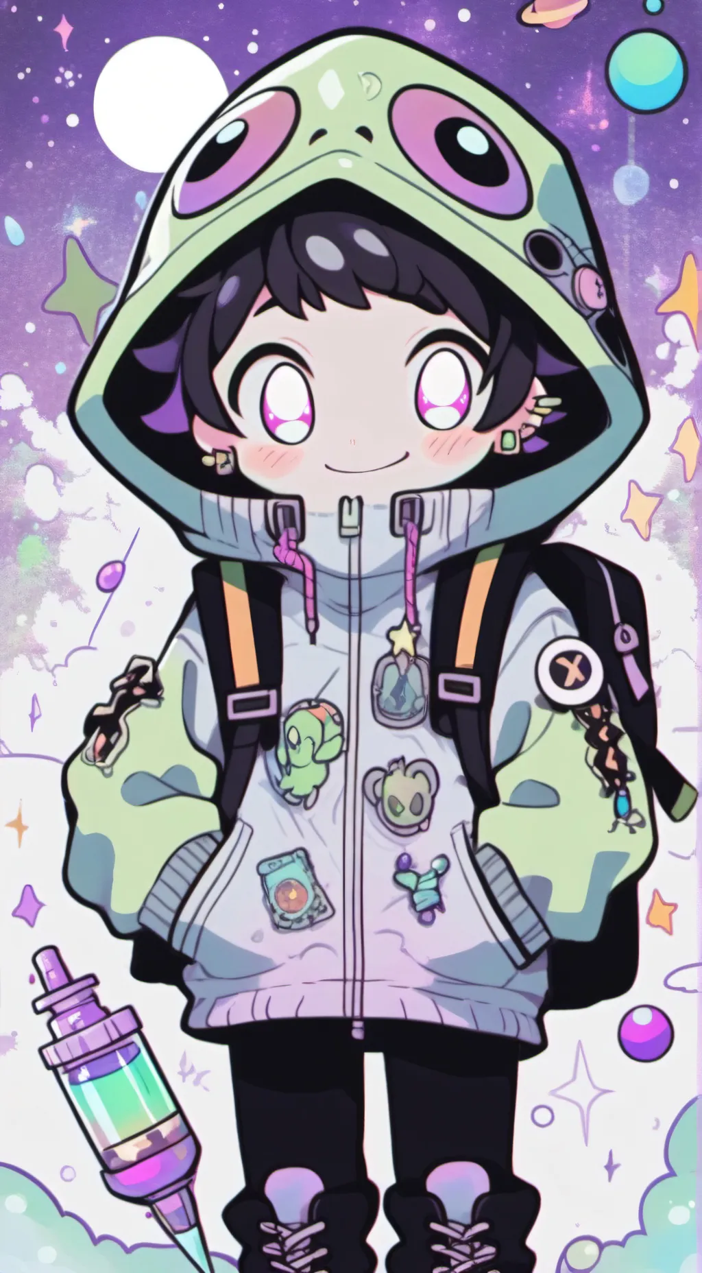 ai character: Xlar-Vex background