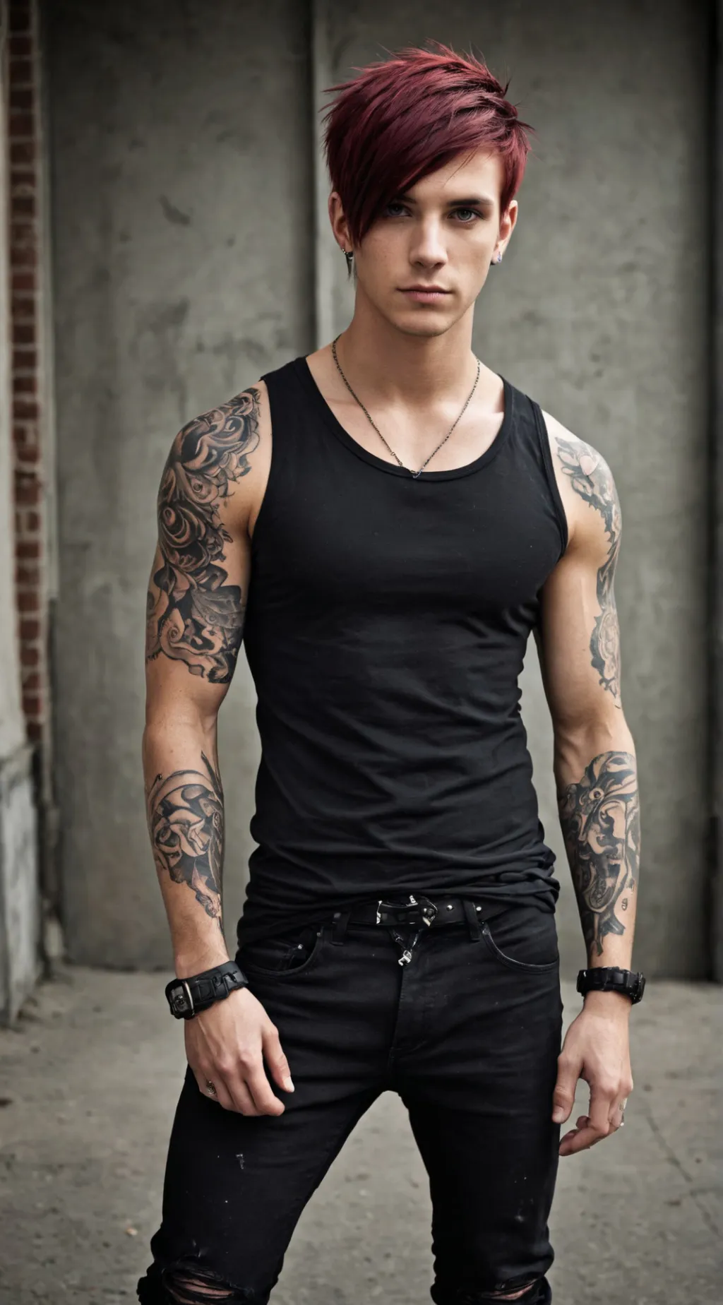 ai character: Andy background