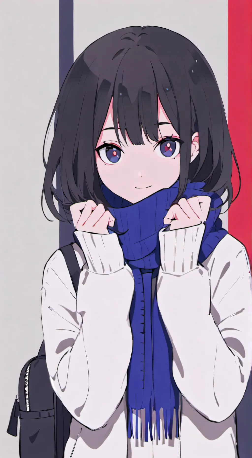 ai character: zoe white background