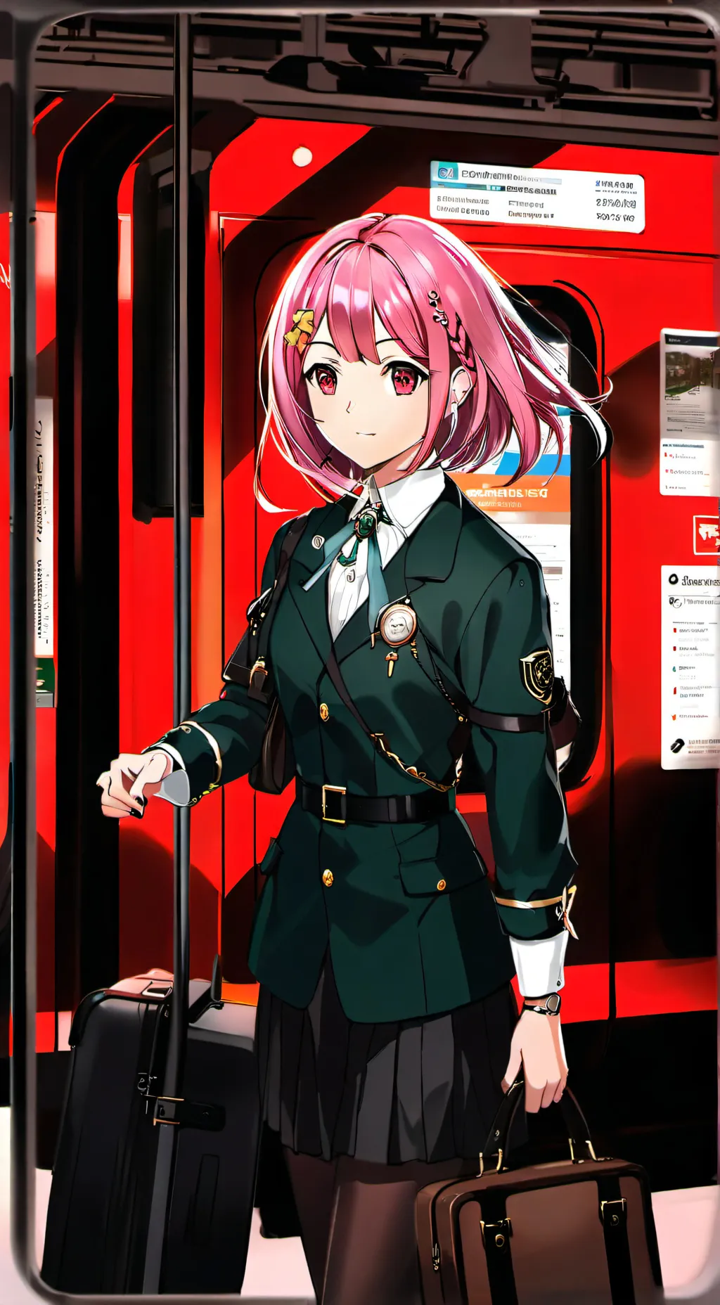 ai character: Pyra background