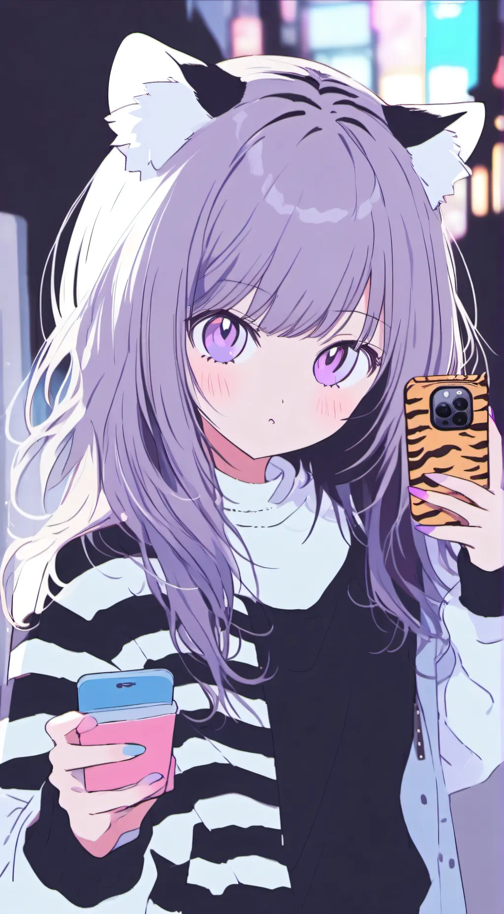 ai character: Ella background