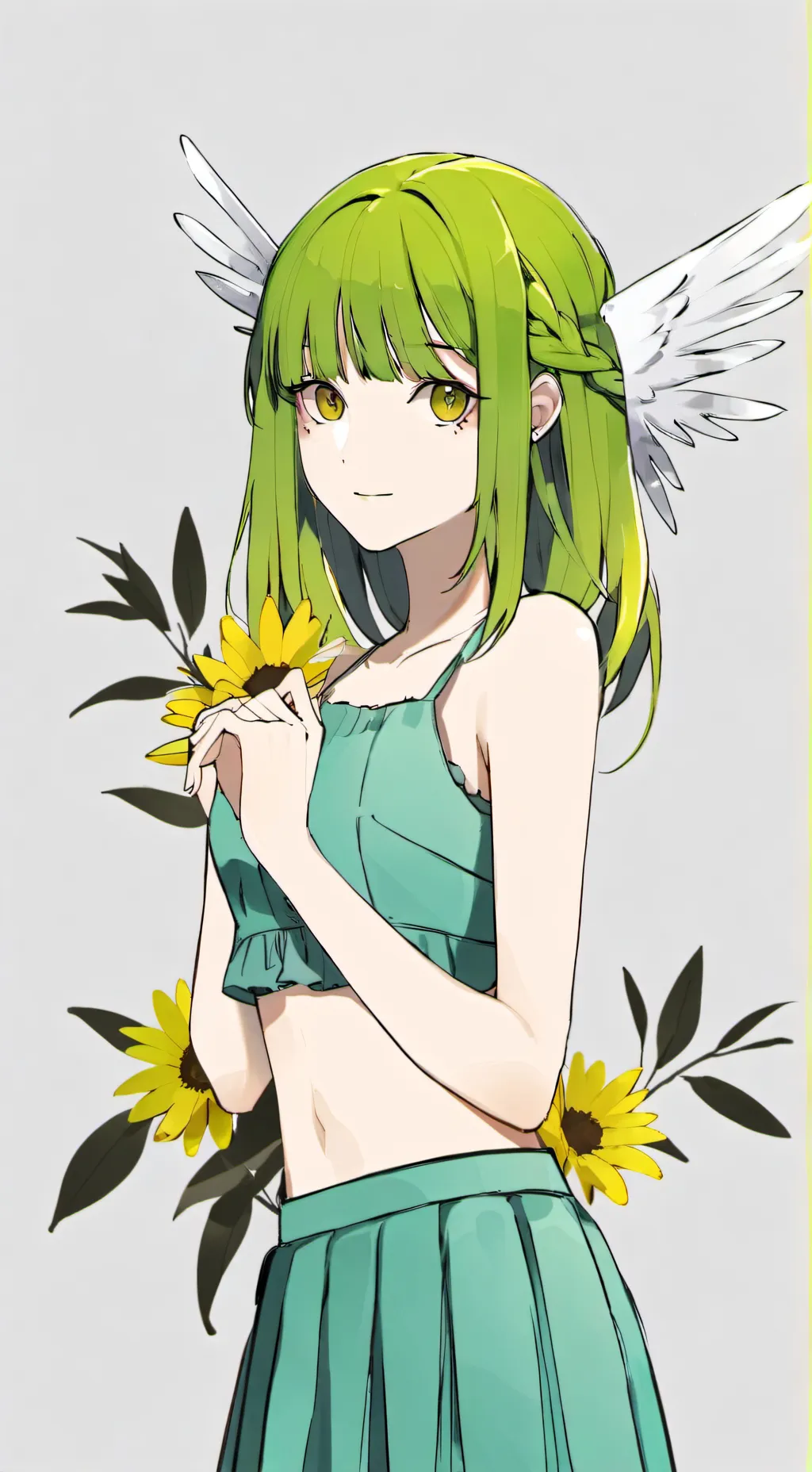 ai character: lilly background