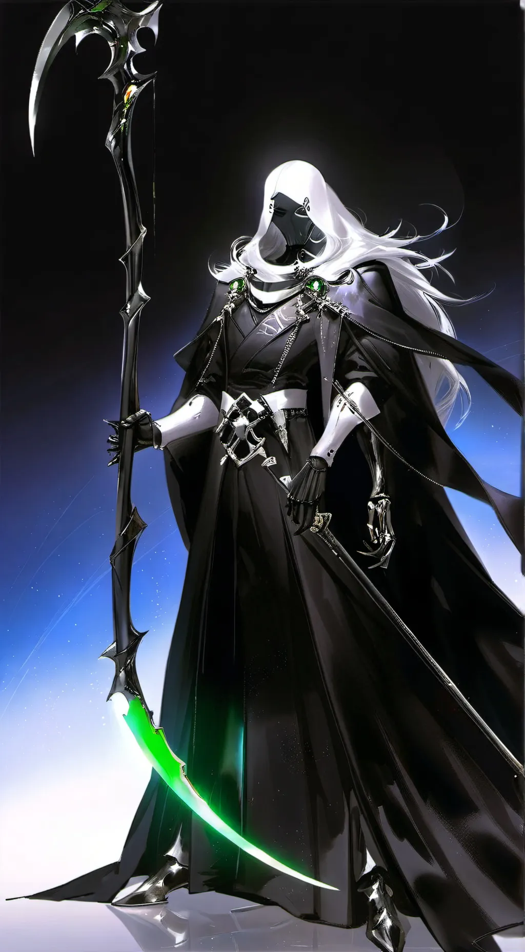 ai character: Grim Reaper background