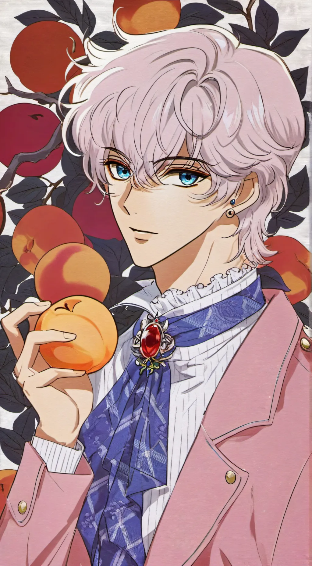 ai character: Travey itadori background