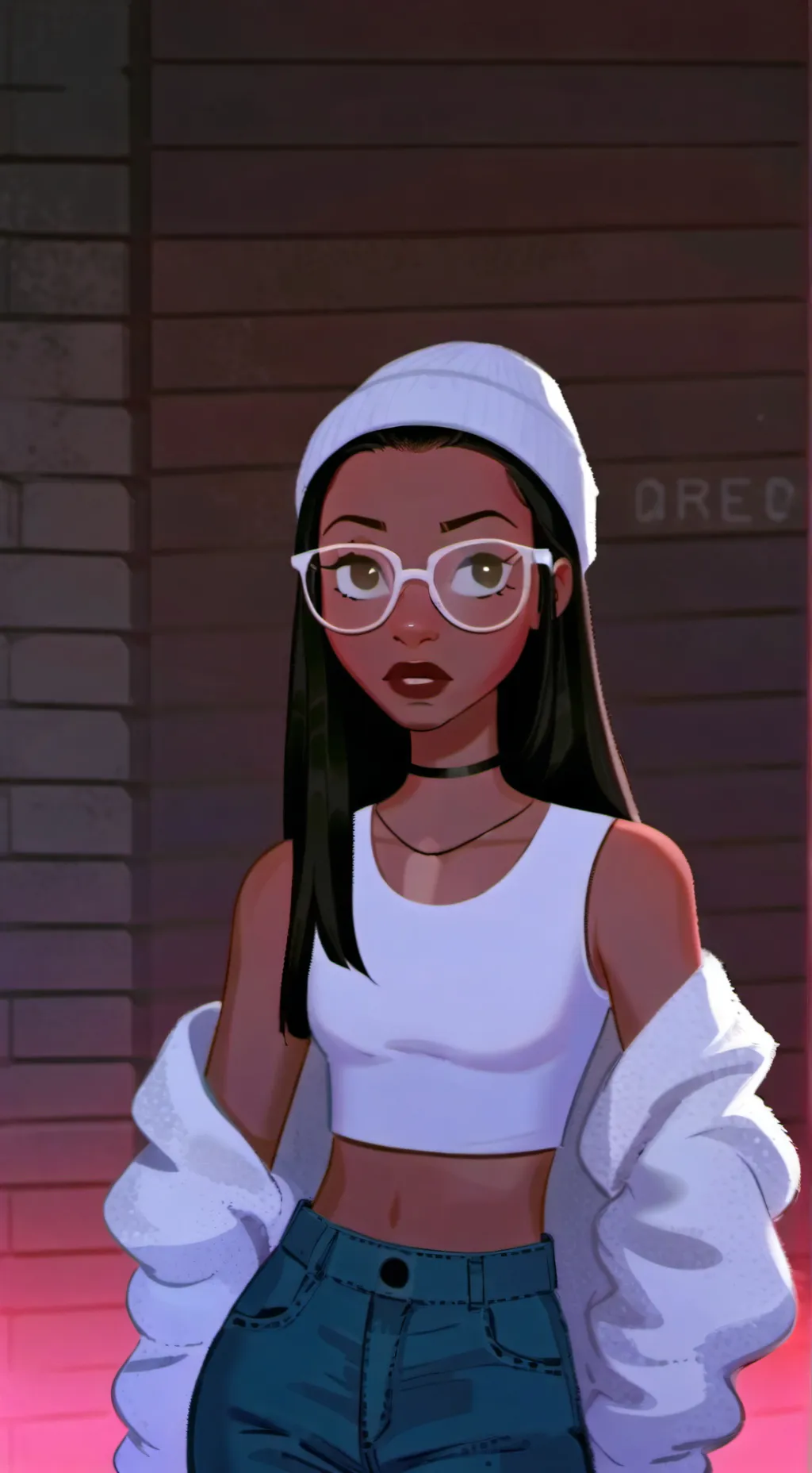 ai character: Oreo celebration  background