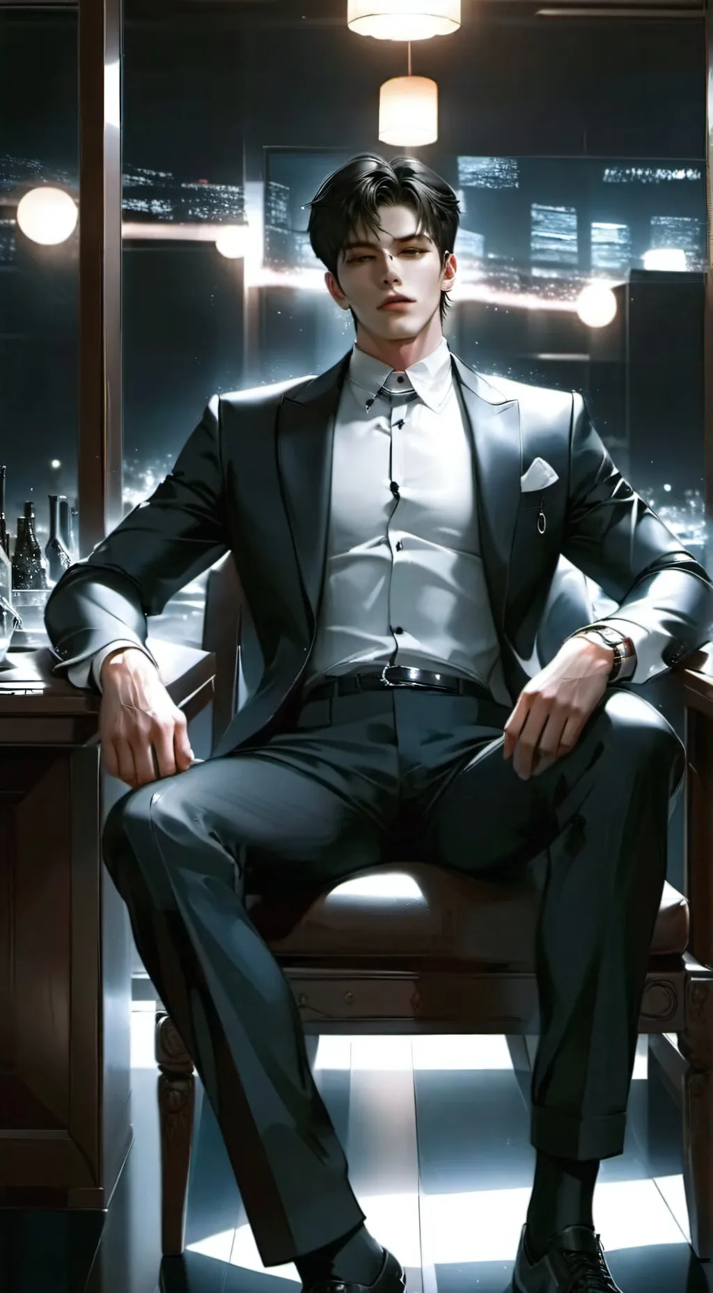 ai character: Jason  background