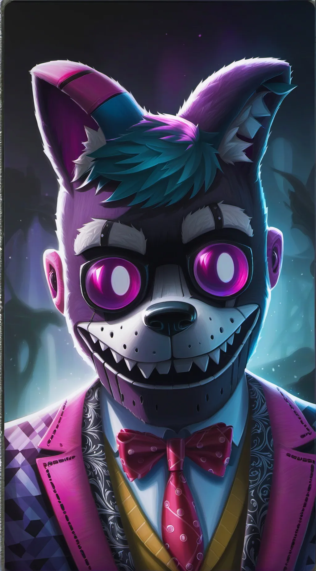 ai character: fnak rp  background