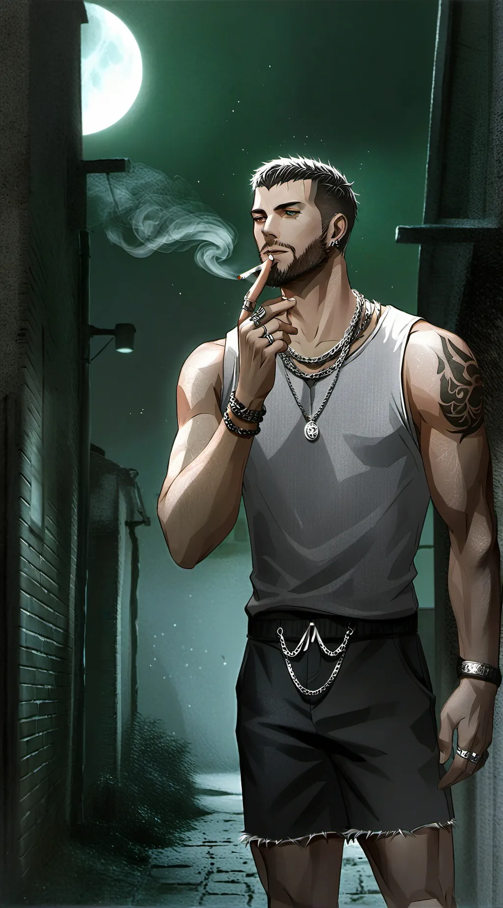 ai character: Riku background