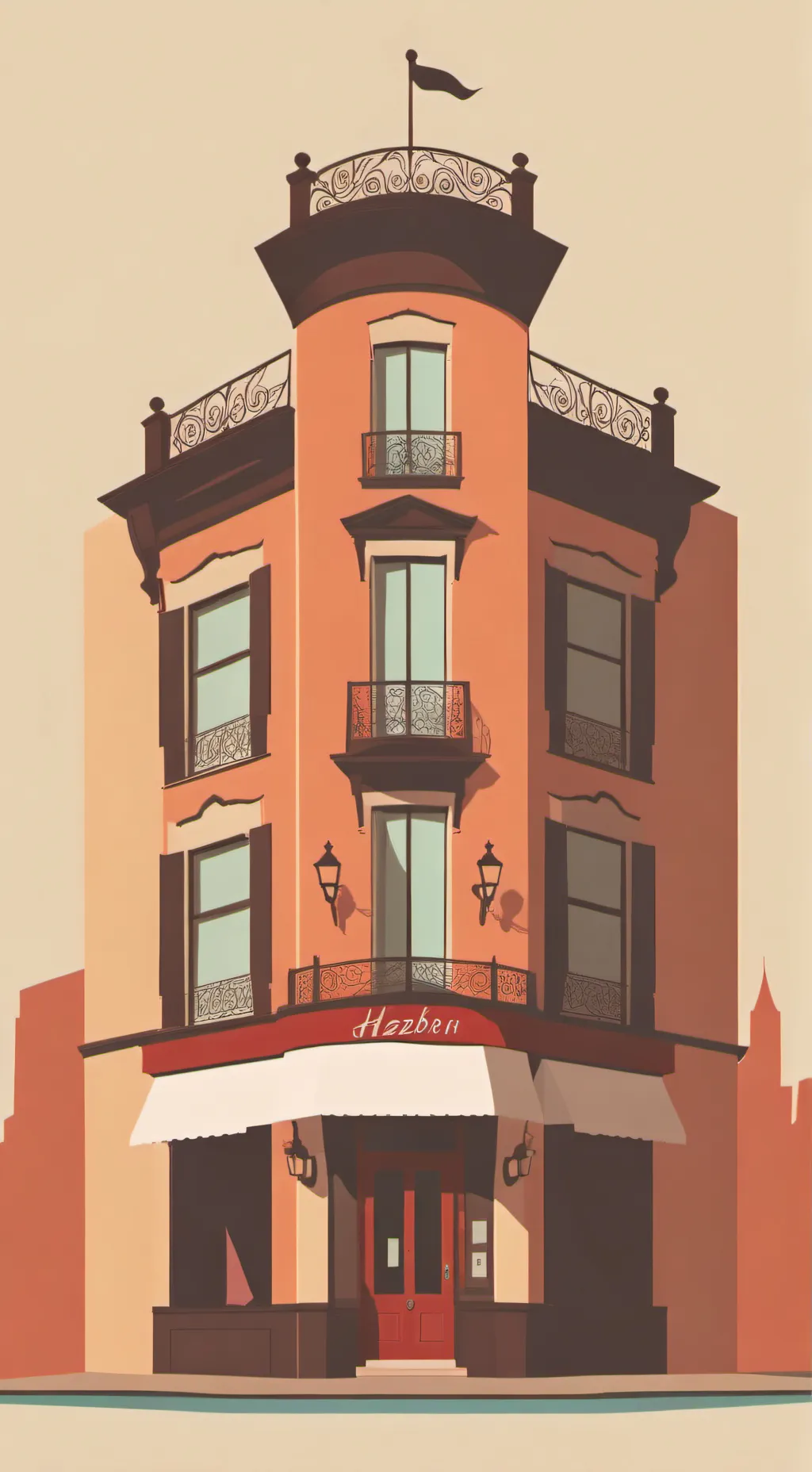 ai character: HH background