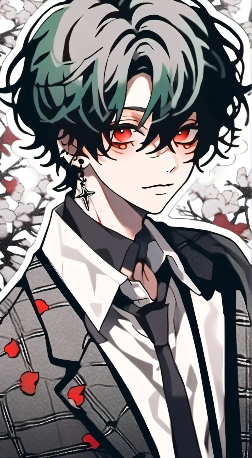 ai character: Noam <3 background