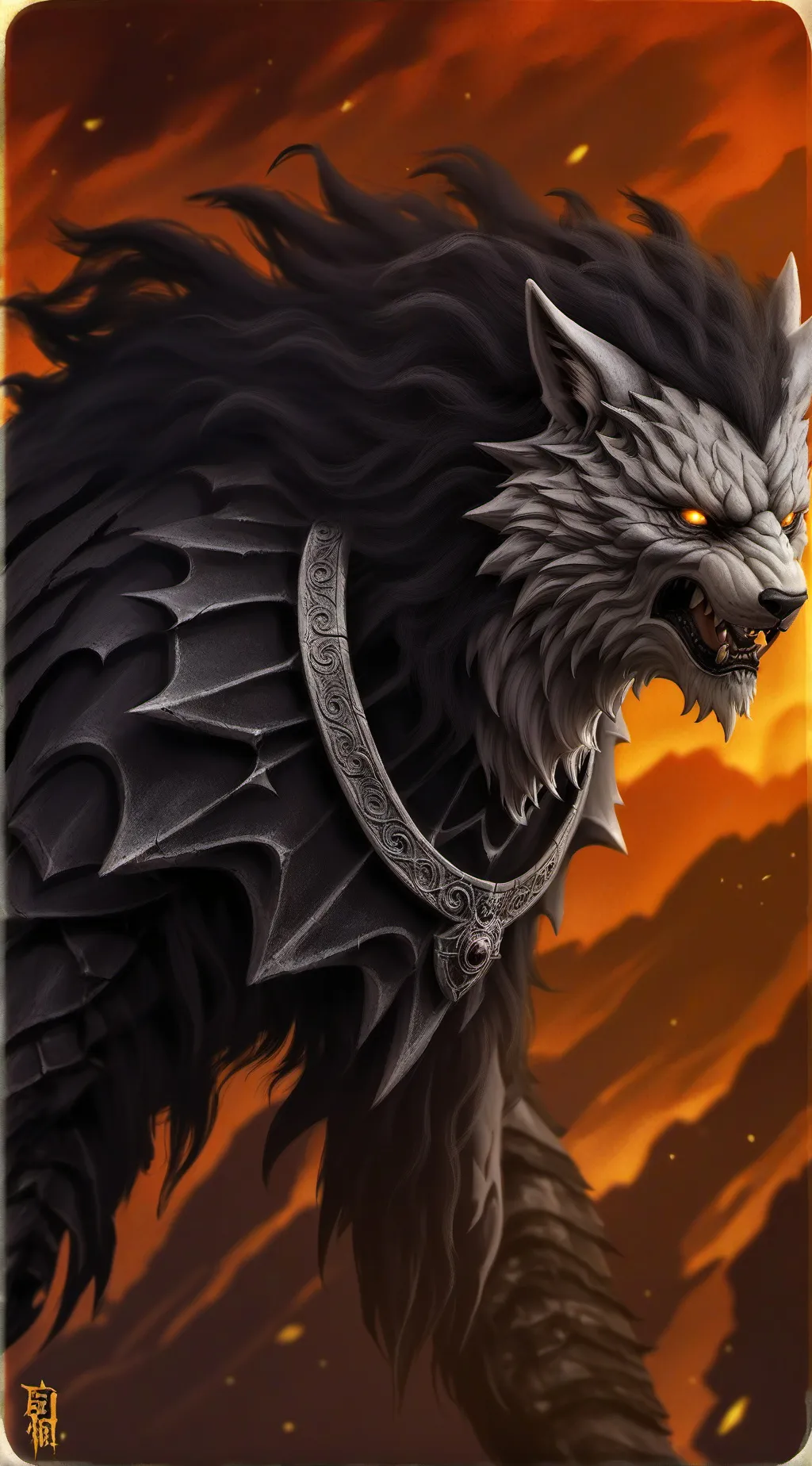 ai character: Dark nightmares background