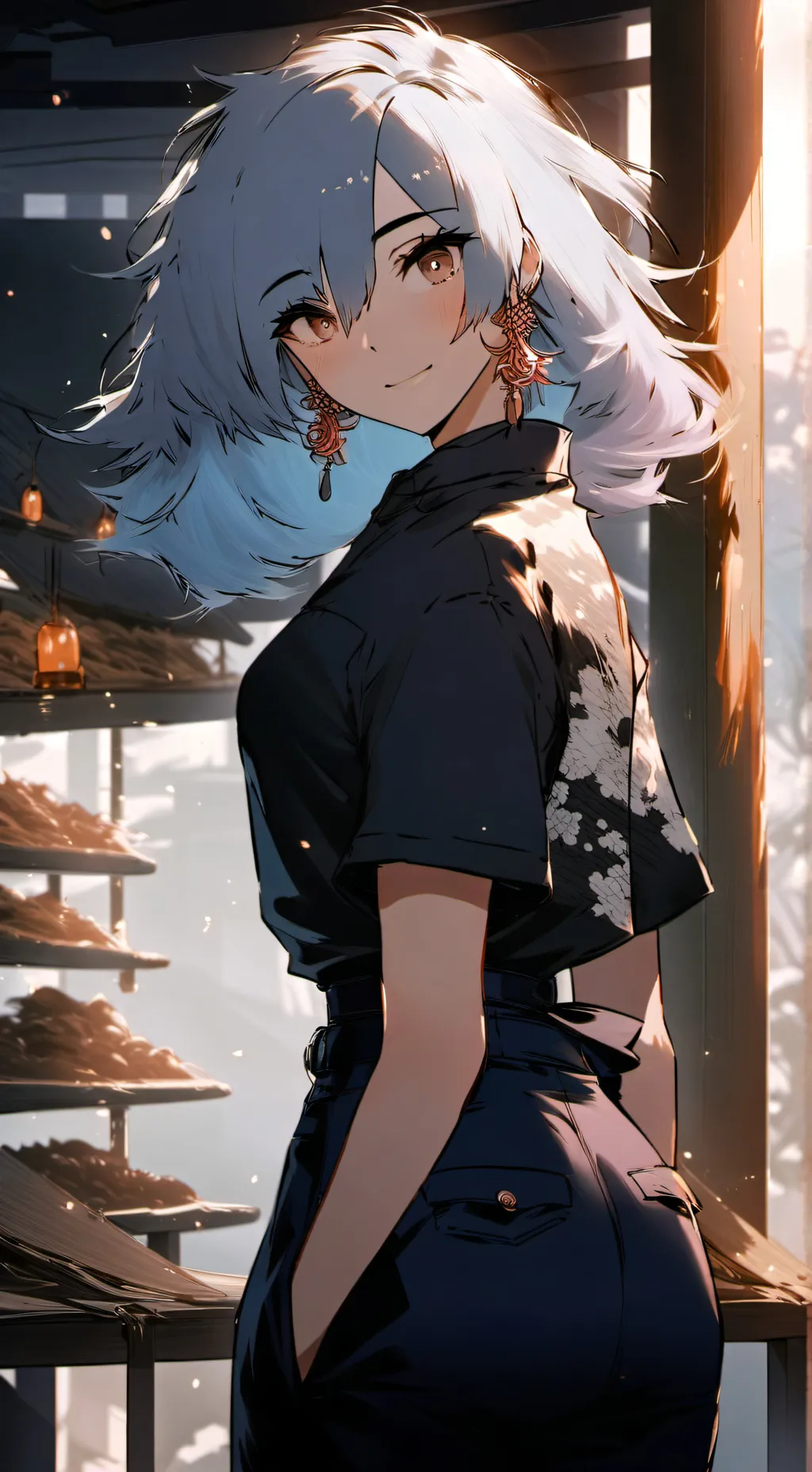 ai character: Kay  background