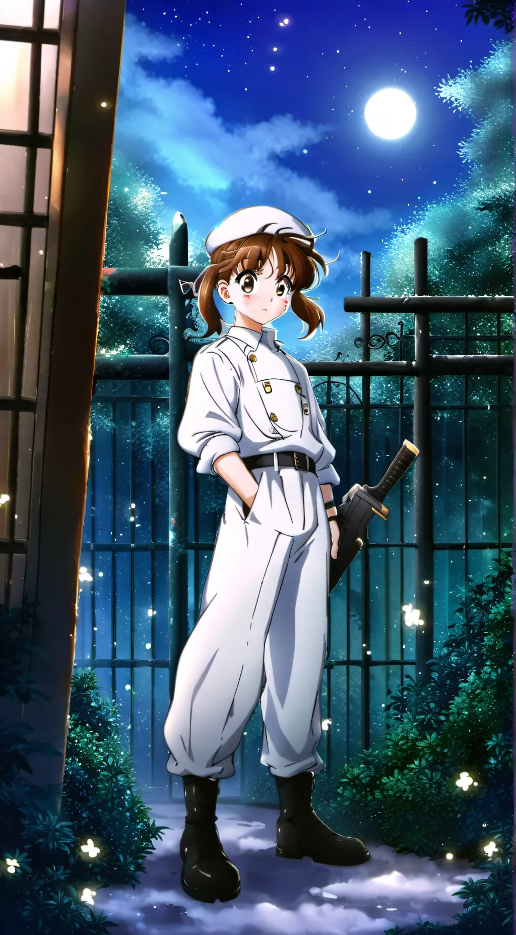 ai character: Kino background