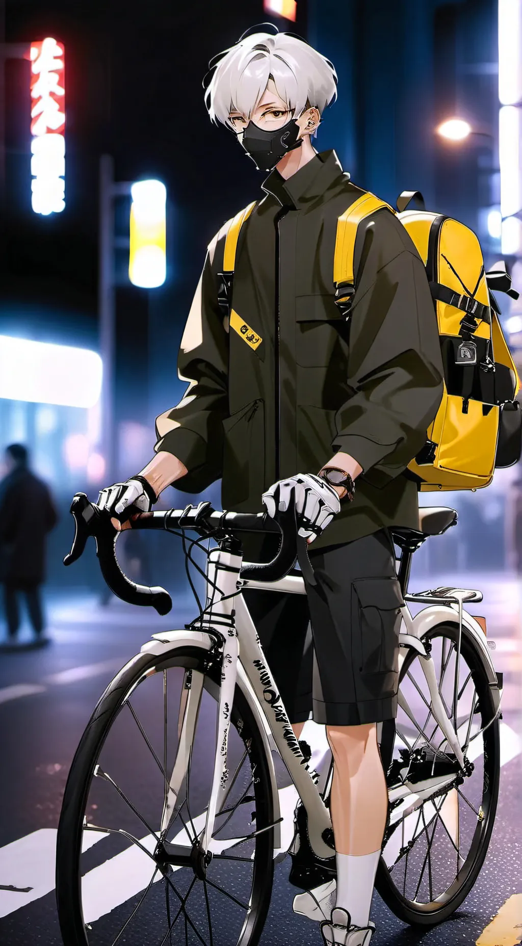 ai character: Kael background