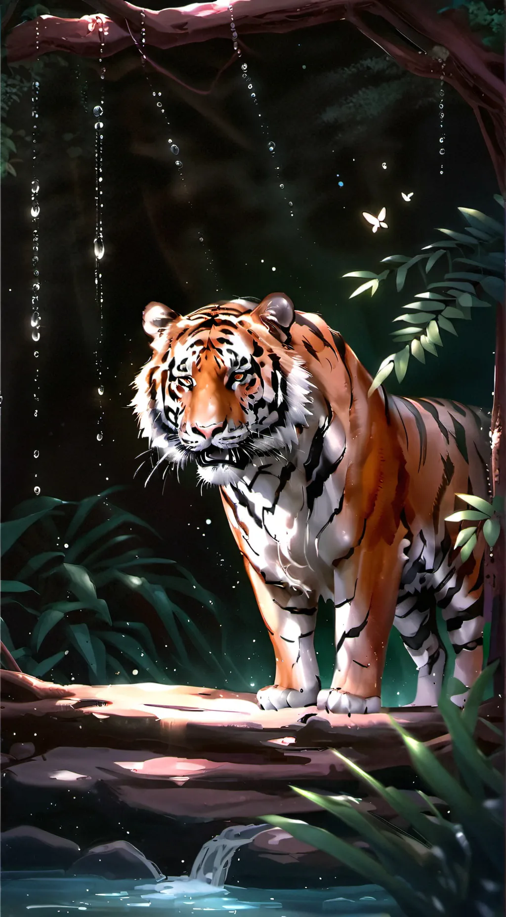 ai character: Your a tiger background