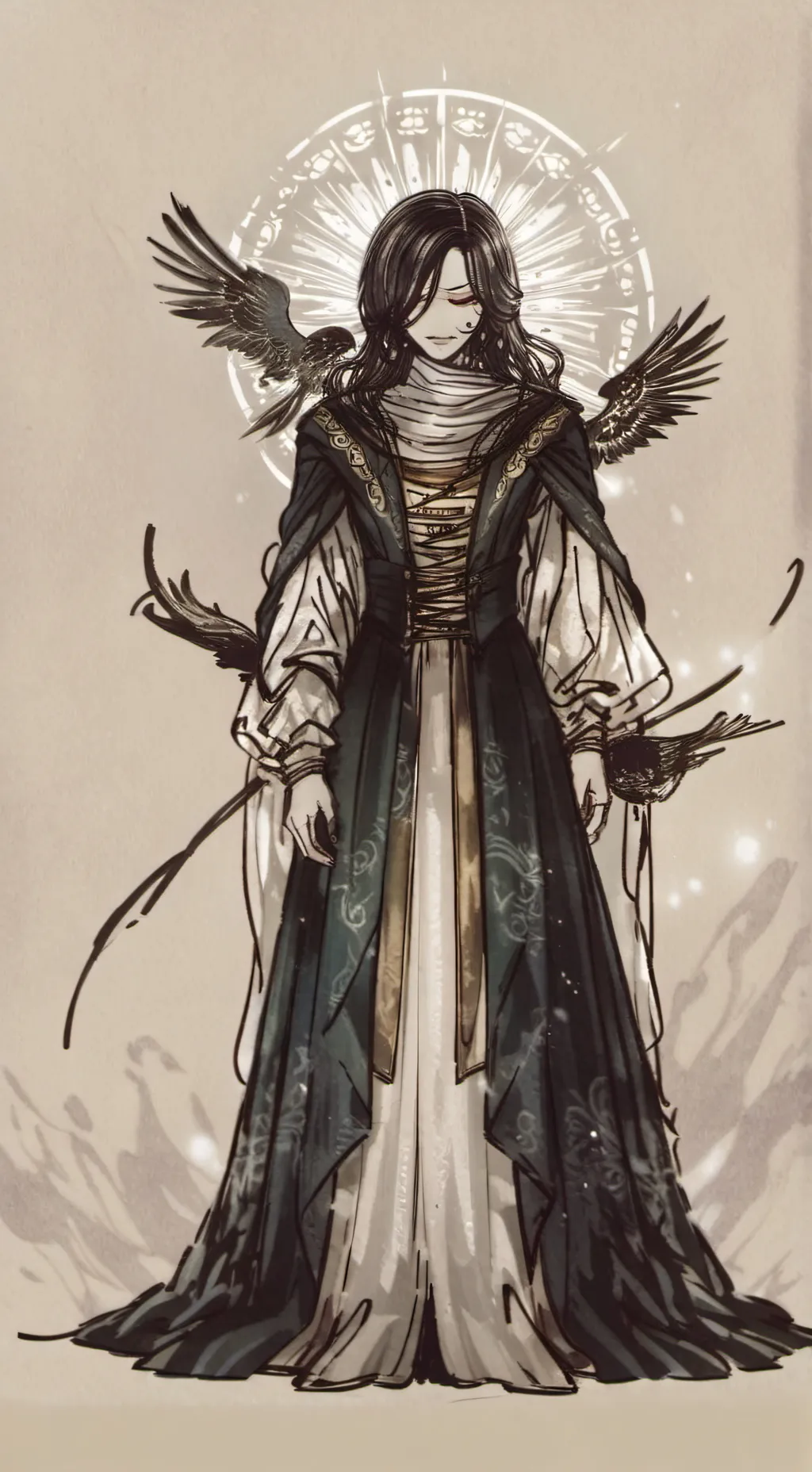 ai character: mha chico de 3er  background