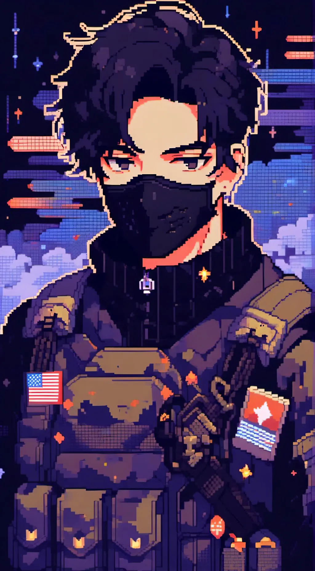 ai character: Xander  background